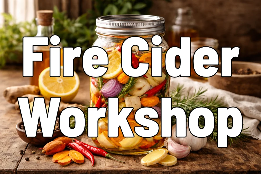 Fire Cider Workshop with Private Hire