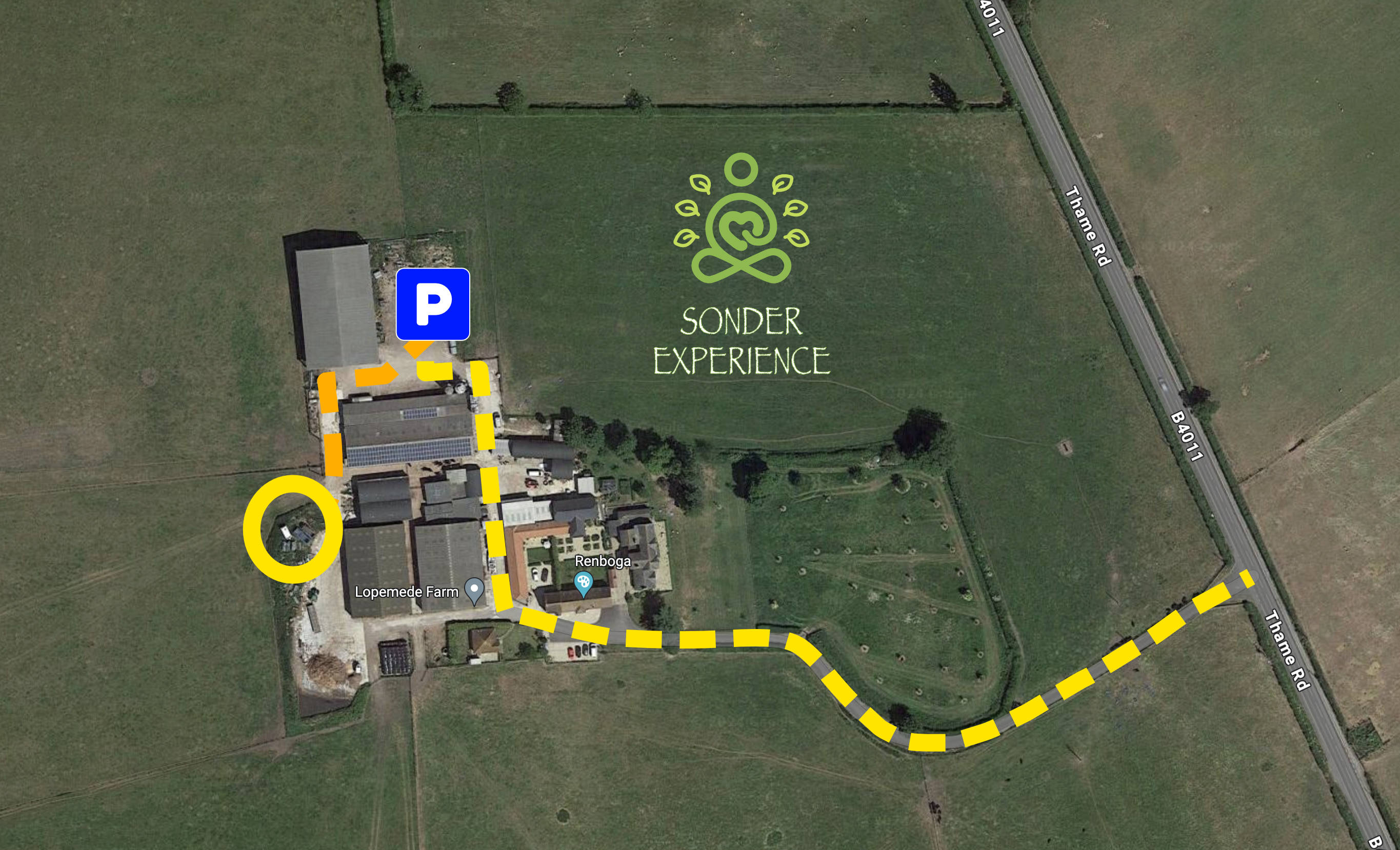 Location Map for Sonder Experience